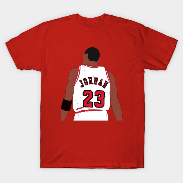 Michael Jordan Back-To T-Shirt by rattraptees